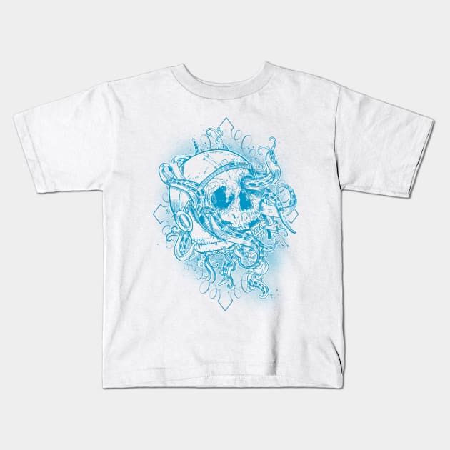 Dead Astronaut Kids T-Shirt by Israelitoflores